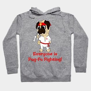 Pug-Fu Fighting Hoodie